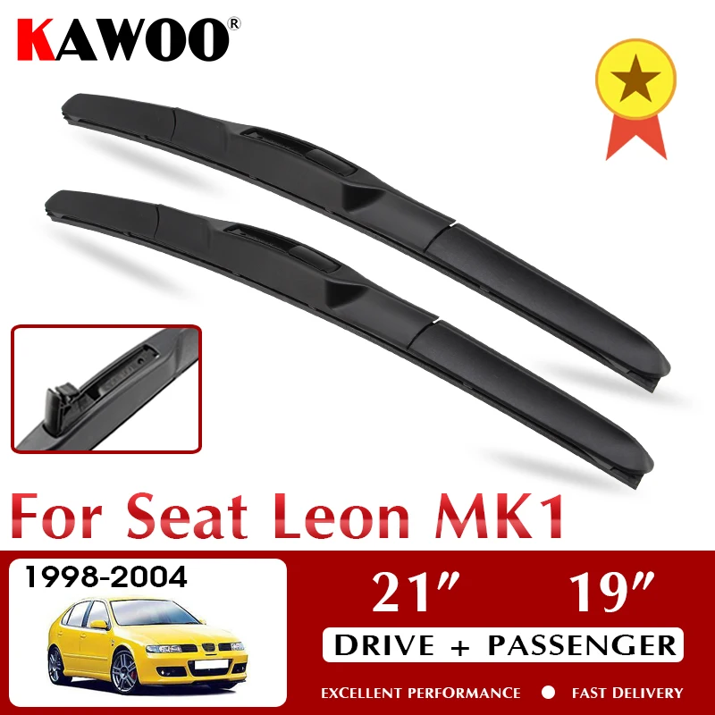 KAWOO щетки стеклоочистителя для переднего автомобиля Seat Leon MK1 1998-2004 аксессуары для ветрового стекла 21 "+ 19" LHD RHD
KAWOO щетки стеклоочистителя для переднего автомобиля Seat Leon MK1 1998-2004 аксессуары для ветрового стекла 21 "+ 19" LHD RHD