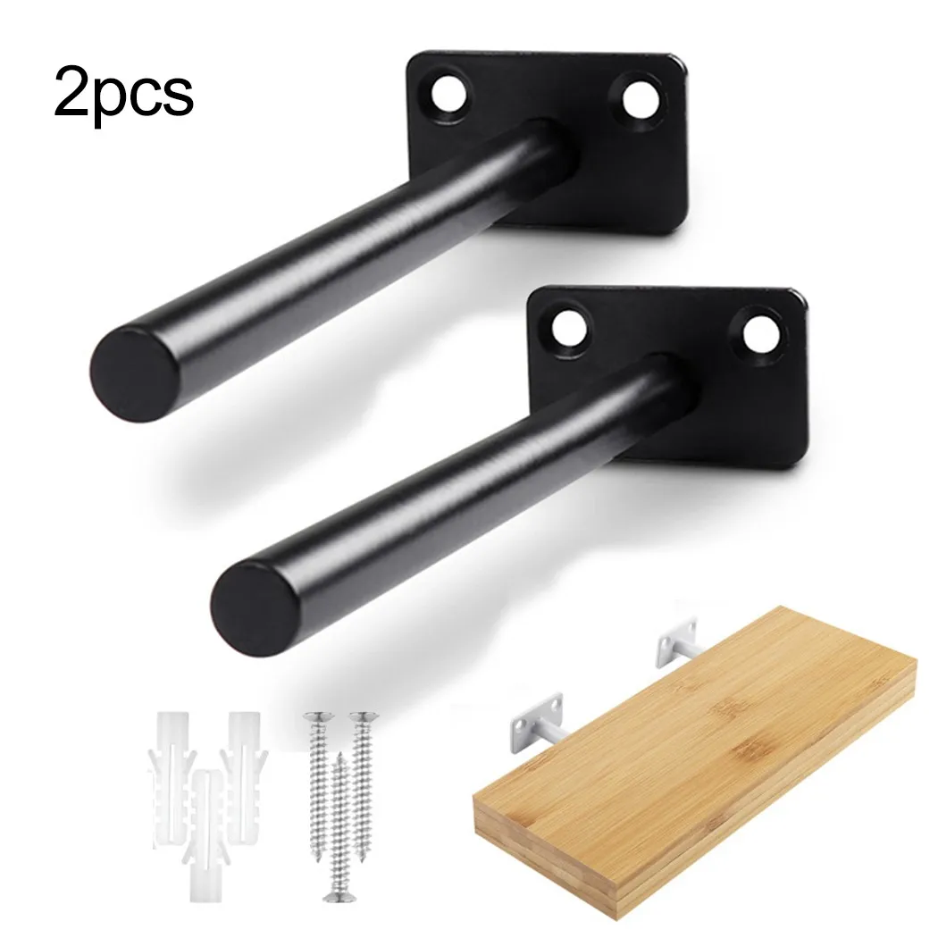 2pcs Folding Shelf Support Bracket Floating Wall Shelf Support Brackets Black/White
2pcs Folding Shelf Support Bracket Floating Wall Shelf Support Brackets Black/White