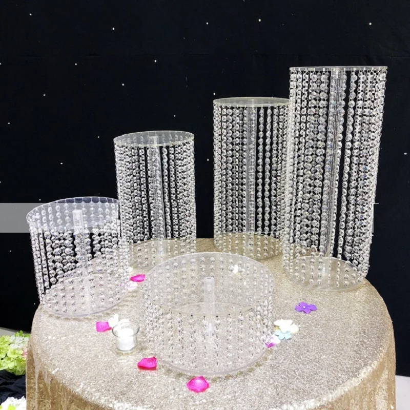 6pcs acrylic garland chandelier wedding cake stand birthday party supplies desktop center decoration
6pcs acrylic garland chandelier wedding cake stand birthday party supplies desktop center decoration