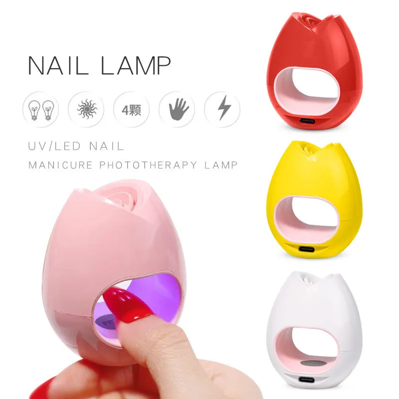 Mini Nail Dryer 16W UV LED Nail Lamp Nail Art Manicure Tools Rose Shape Design Fast Drying Curing Light for Gel Polish
Mini Nail Dryer 16W UV LED Nail Lamp Nail Art Manicure Tools Rose Shape Design Fast Drying Curing Light for Gel Polish