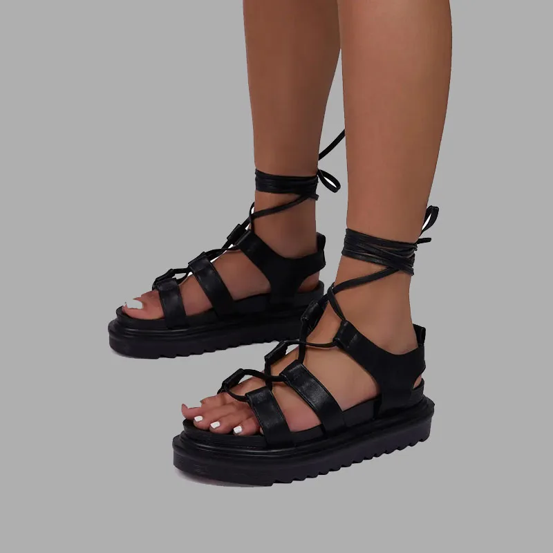 2021 Summer New Sandals Western Style Fashion Sexy Thick Bottom Round Head Cross Bandage Oversize Solid Color Casual
2021 Summer New Sandals Western Style Fashion Sexy Thick Bottom Round Head Cross Bandage Oversize Solid Color Casual