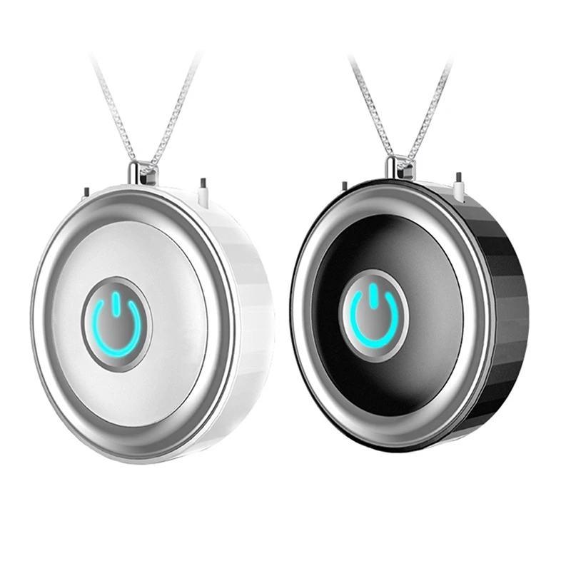 2 Set Air Purifier Wearable Air Purifier Necklace USB Air Cleaner Personal Negative Ion Generator-White & Black
2 Set Air Purifier Wearable Air Purifier Necklace USB Air Cleaner Personal Negative Ion Generator-White & Black