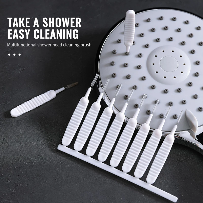 10pcs Portable Shower Head Cleaning Brush Washing Anti-clogging Small Brush Pore Gap Kitchen Toilet Phone Hole Cleaning Brush
10pcs Portable Shower Head Cleaning Brush Washing Anti-clogging Small Brush Pore Gap Kitchen Toilet Phone Hole Cleaning Brush