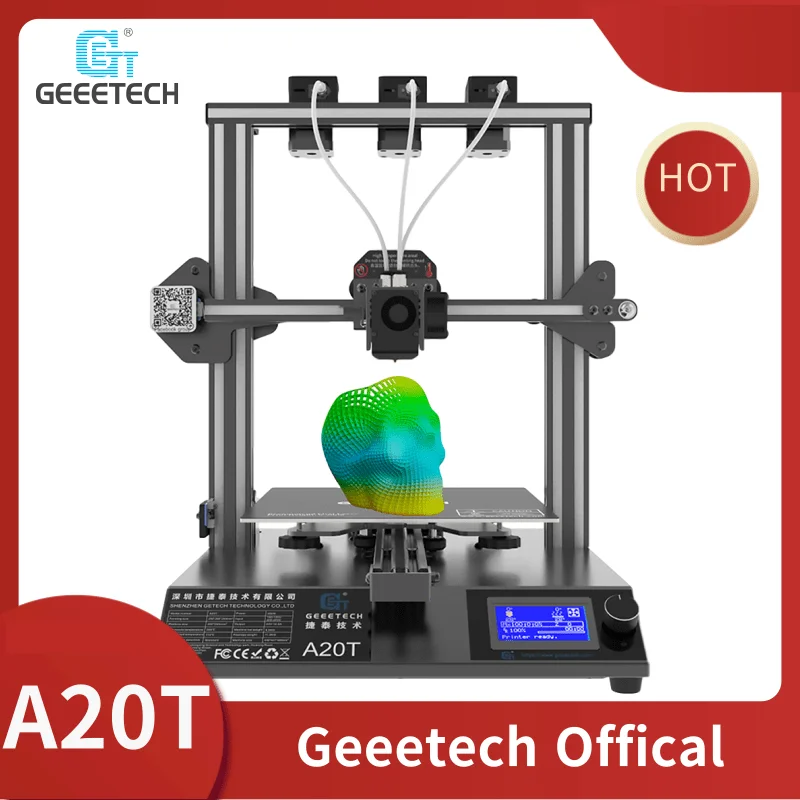 3D-принтер Geeetech A20T, 3 в 1, улучшенная комплектация, GT2560 V4.1B панель управления 250x250x250 мм LCD2004 FDM CE
3D-принтер Geeetech A20T, 3 в 1, улучшенная комплектация, GT2560 V4.1B панель управления 250x250x250 мм LCD2004 FDM CE