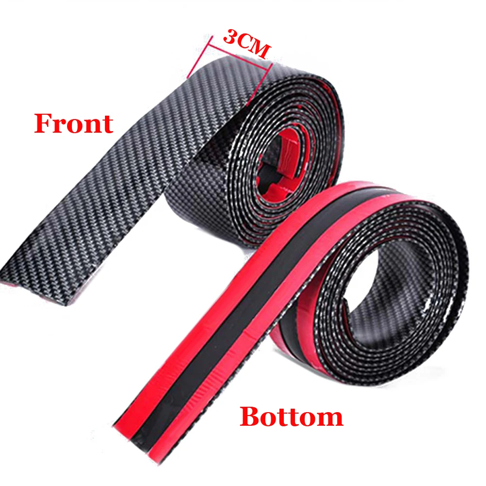 Anti-collision Trim Strip Carbon Fiber Car Front Bumper Door Edge Pedal Anti-collision Sticker Trim Strip Automobiles, Parts
Anti-collision Trim Strip Carbon Fiber Car Front Bumper Door Edge Pedal Anti-collision Sticker Trim Strip Automobiles, Parts