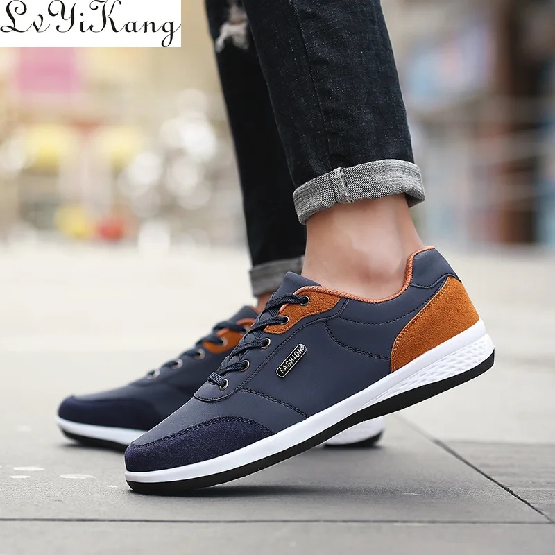 LVYIKANG 2019 Autumn New Men Shoes Lace-Up Men Fashion Shoes Microfiber Leather Casual Shoes Brand Men Sneaker Winter Men FLats
LVYIKANG 2019 Autumn New Men Shoes Lace-Up Men Fashion Shoes Microfiber Leather Casual Shoes Brand Men Sneaker Winter Men FLats