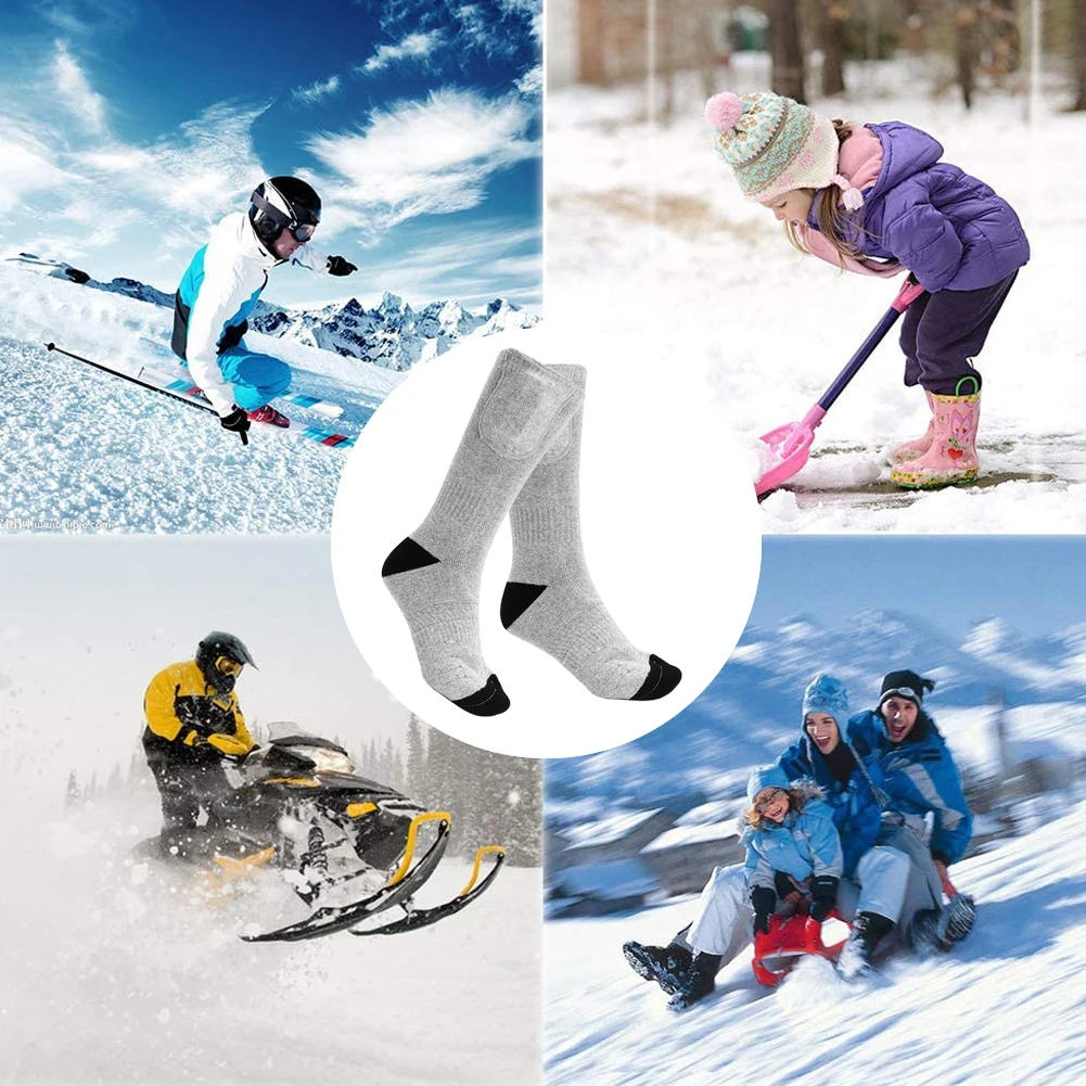 Adjustable Warmer Socks Electric Heated Socks Rechargeable Battery For Women Men Winter Outdoor Skiing Cycling Sport Heate
Adjustable Warmer Socks Electric Heated Socks Rechargeable Battery For Women Men Winter Outdoor Skiing Cycling Sport Heate