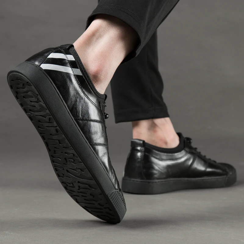Leisure Shoes Sapato Masculino Casual Mens Shoes Loafers Fashion Sneakers Men Leather Man Shoe Zapatos Hombre Cuero For Sneaker
Leisure Shoes Sapato Masculino Casual Mens Shoes Loafers Fashion Sneakers Men Leather Man Shoe Zapatos Hombre Cuero For Sneaker