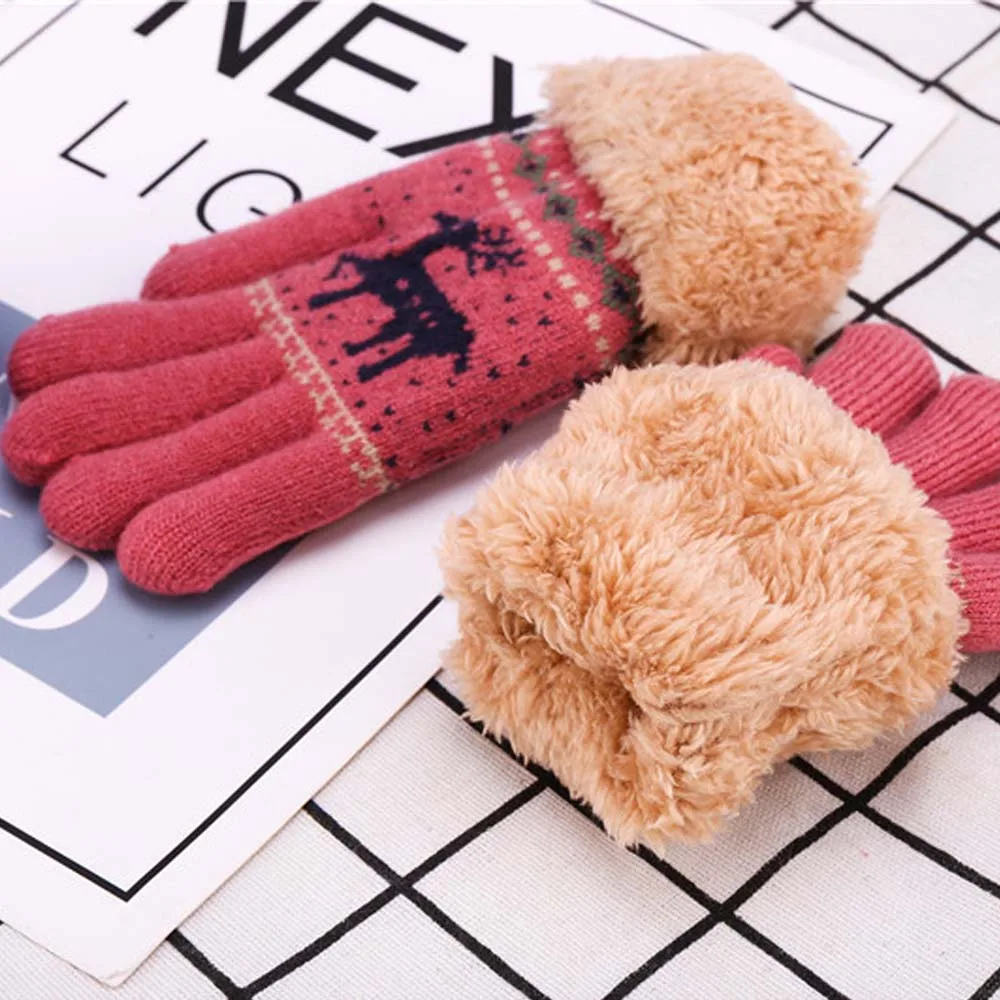 Winter Finger Warm Children's Gloves Plus Velvet Thickened Baby Gloves Christmas Fawn Toddler Baby Kids Winter Gloves
Winter Finger Warm Children's Gloves Plus Velvet Thickened Baby Gloves Christmas Fawn Toddler Baby Kids Winter Gloves