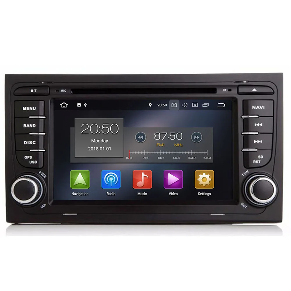 Автомагнитола 2 Din с DVD мультимедийным проигрывателем Android 10 Авторадио GPS