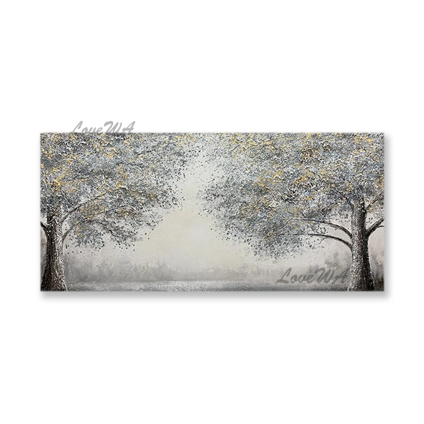 100% Hand Painted Heavily Textured Acrylic Canvas Gray Trees Oil Painting Unframed Artwork Panel Set Forest Scenery Wall Art
100% Hand Painted Heavily Textured Acrylic Canvas Gray Trees Oil Painting Unframed Artwork Panel Set Forest Scenery Wall Art