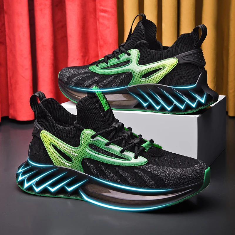 Sneakers Men Shoes Unisex Mesh Breathable Platform Highly resilient reflective Mens Running Casual Shoe Twist Bottom Light Shoes
Sneakers Men Shoes Unisex Mesh Breathable Platform Highly resilient reflective Mens Running Casual Shoe Twist Bottom Light Shoes