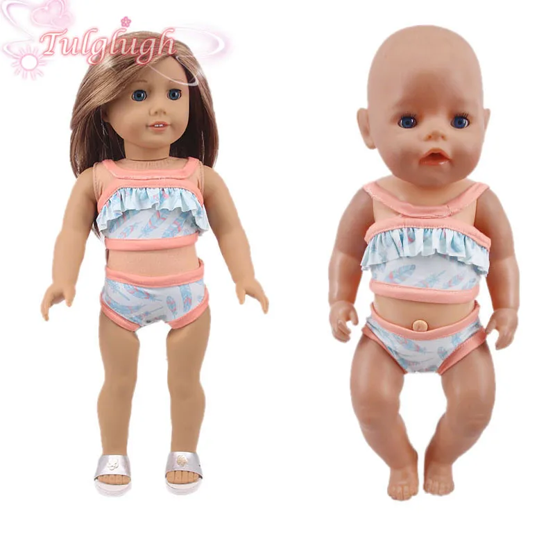 Handmade Doll Clothes Feather Swimsuit Suit Wear Fit 18 Inch American&43Cm Baby New Born Doll Girl`s Toy
Handmade Doll Clothes Feather Swimsuit Suit Wear Fit 18 Inch American&43Cm Baby New Born Doll Girl`s Toy