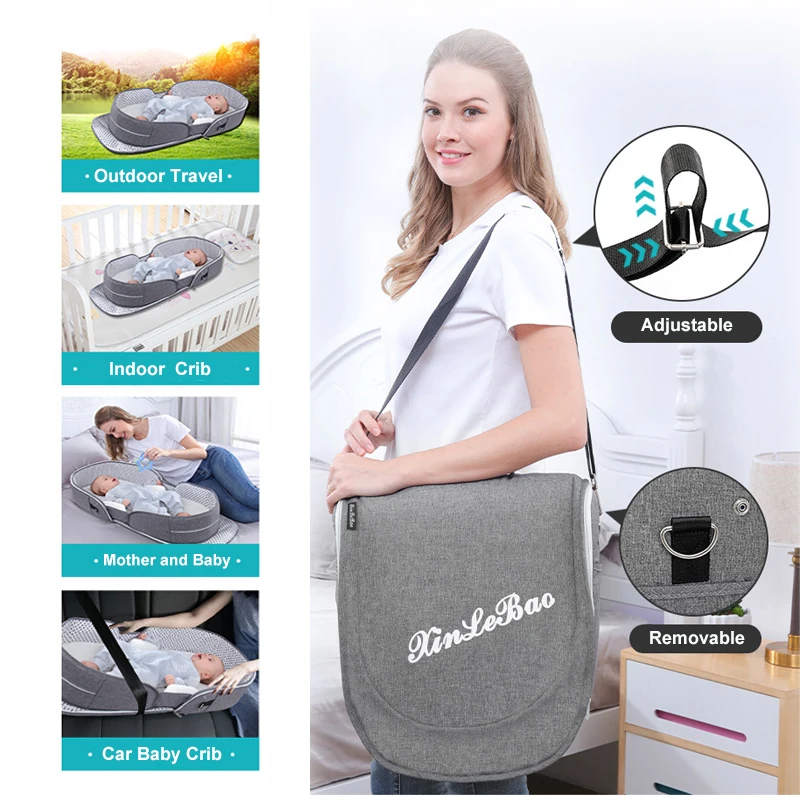 Breathable Portable Sleeping Baby Bed Crib For Baby Multi-Function Travel Mosquito Nest For Newborns Portable Cribs For Baby Bed
Breathable Portable Sleeping Baby Bed Crib For Baby Multi-Function Travel Mosquito Nest For Newborns Portable Cribs For Baby Bed