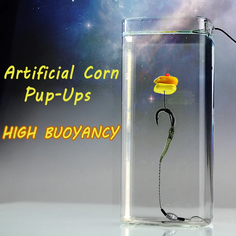 Bimoo 50pcs/Bottle Artificial Corn Pop Up Carp Fishing Pop-Up Hair Rig Foam Baits Fake Maize Baits Floating
Bimoo 50pcs/Bottle Artificial Corn Pop Up Carp Fishing Pop-Up Hair Rig Foam Baits Fake Maize Baits Floating