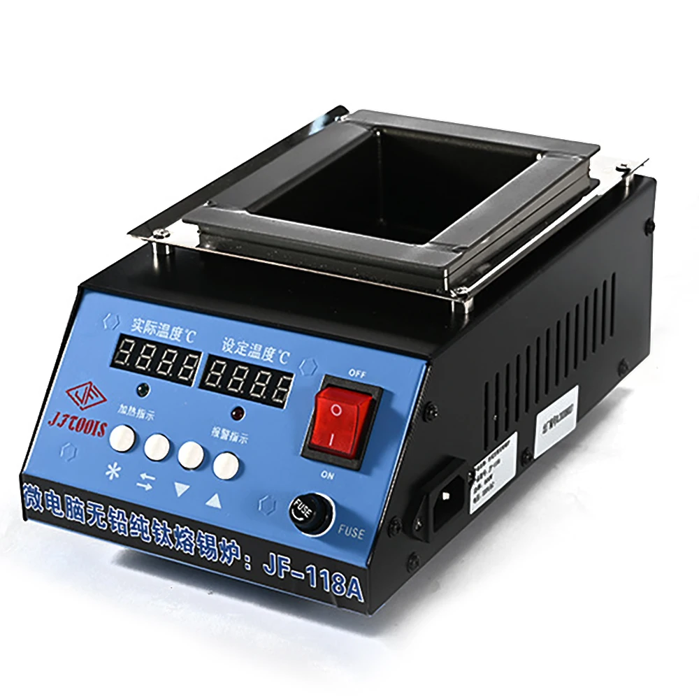 Constant Temperature Control Small Tin Furnace Digital Display Square Titanium Alloy Tin Melting Furnace Soldering Pot
Constant Temperature Control Small Tin Furnace Digital Display Square Titanium Alloy Tin Melting Furnace Soldering Pot