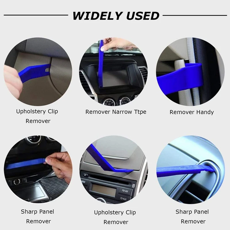 7pcs/set Auto Trim Removal Tool Door Panel Removal Tools with for Car Dash Center Console Disassembly Installation Repair Tools
7pcs/set Auto Trim Removal Tool Door Panel Removal Tools with for Car Dash Center Console Disassembly Installation Repair Tools