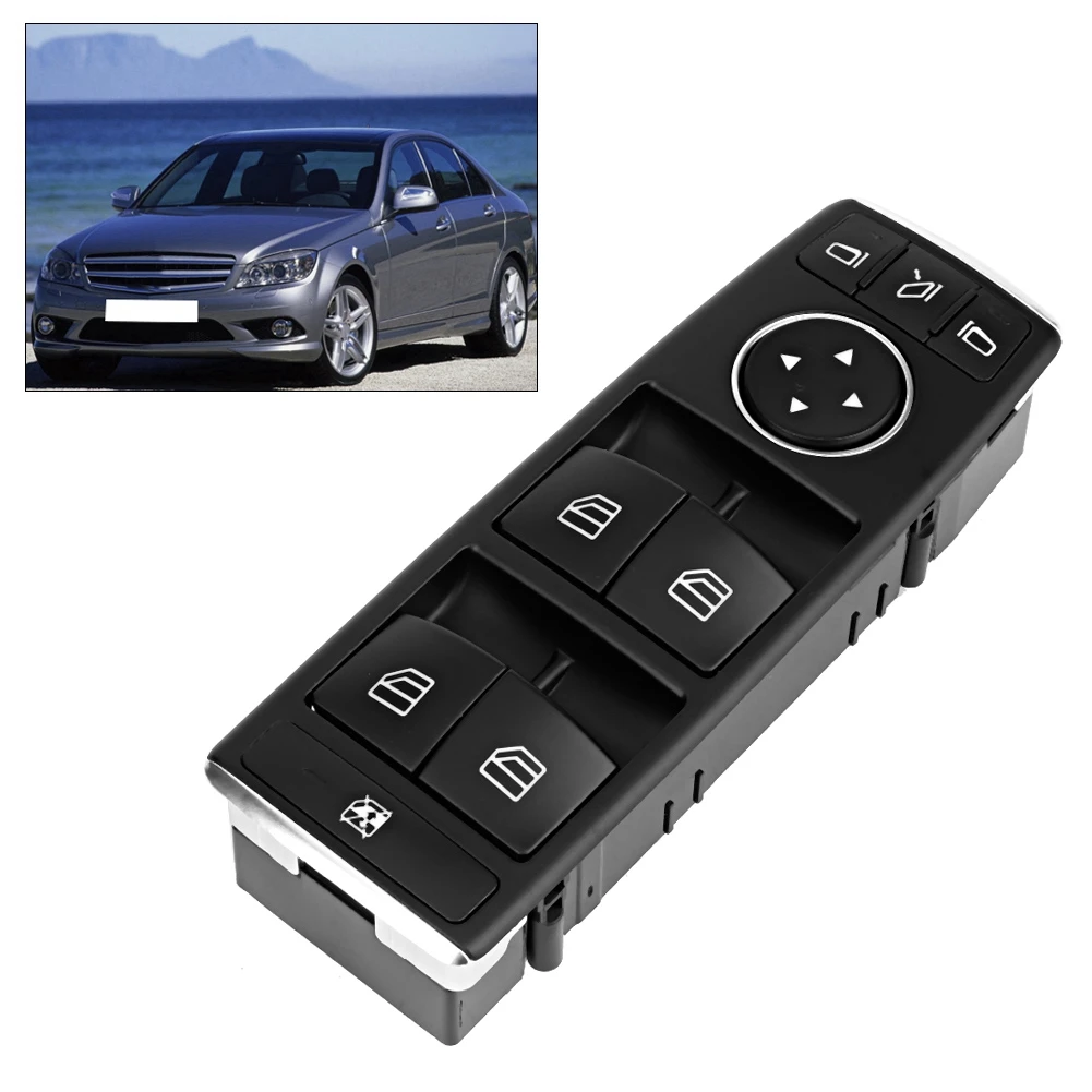 New Power Master Window Control Switch For Mercedes-Benz W204 2049055402 A2128208310 Power Master Window Switches Black
New Power Master Window Control Switch For Mercedes-Benz W204 2049055402 A2128208310 Power Master Window Switches Black