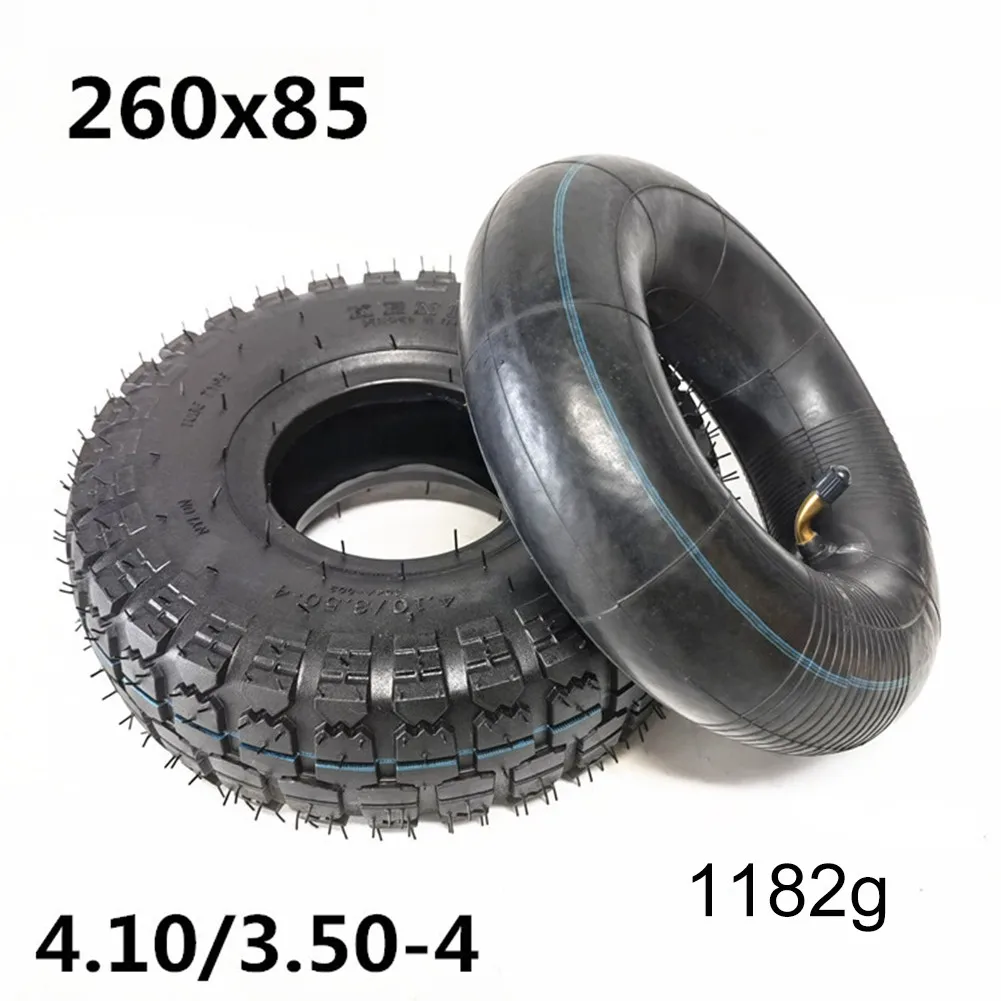 Electric Scooter 10 Inch 4.10/3.50-4 260X85 Model Bent Valve Trolley Mobility Scooter Inner Thicker Tube&Tire Replaceable Equip
Electric Scooter 10 Inch 4.10/3.50-4 260X85 Model Bent Valve Trolley Mobility Scooter Inner Thicker Tube&Tire Replaceable Equip