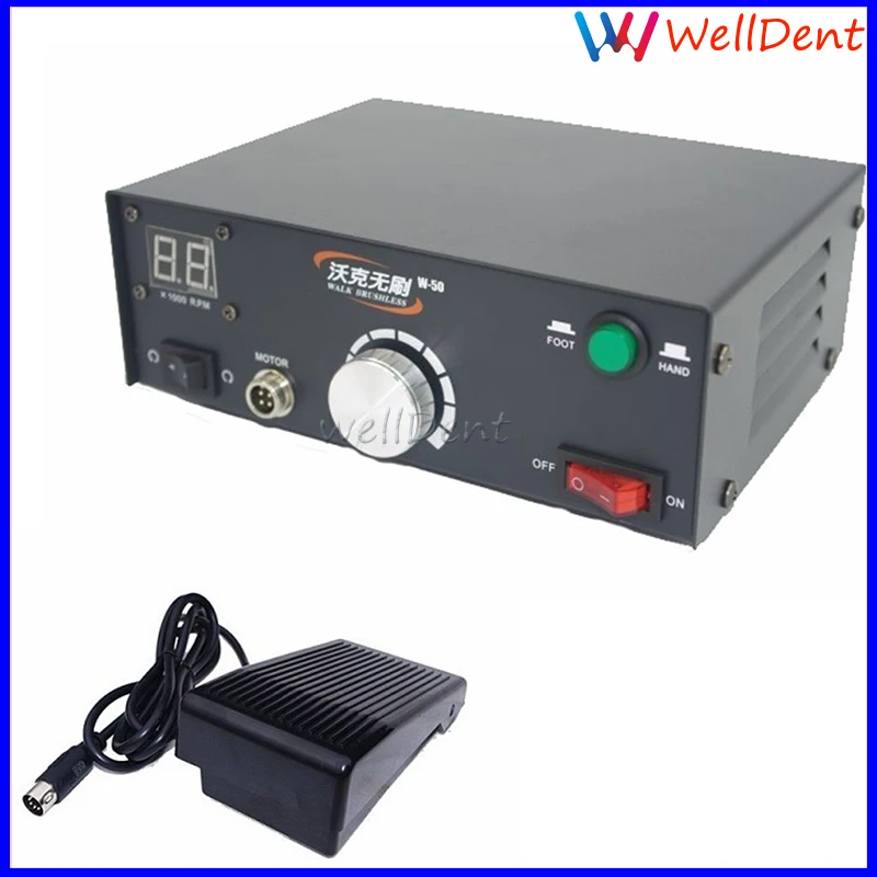 Dental Lab Micromotor Brushless Polishing Brushless Machine+50k RPM Micro Motor Handpiece Dental Instrument
Dental Lab Micromotor Brushless Polishing Brushless Machine+50k RPM Micro Motor Handpiece Dental Instrument