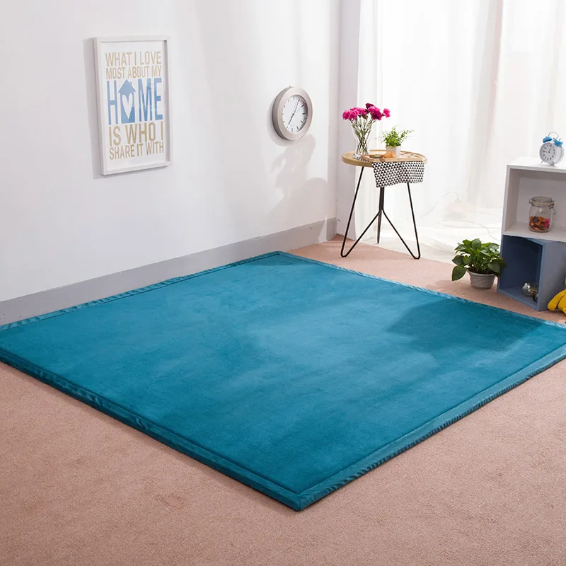 Nordic tatami rug children crawling mat bedroom bedside living room coffee table carpet soft and comfortable not easy to deform
Nordic tatami rug children crawling mat bedroom bedside living room coffee table carpet soft and comfortable not easy to deform