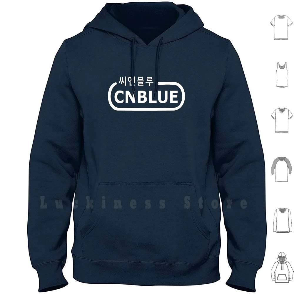 ? Потрясающая толстовка с капюшоном в стиле K-POP рок-группы Cnblue (корейский) длинным