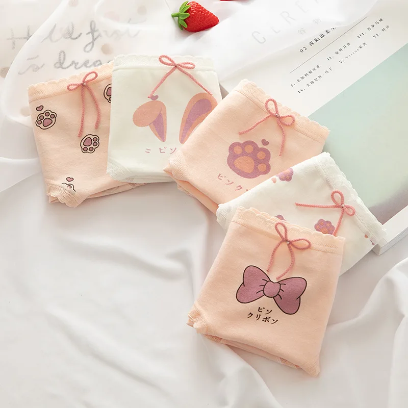 6 Pieces of Bowknot Women's Panties, Women's Cute Japanese Style Shorts, Women's Cotton Mid-waist Student Briefs, Cotton Crotch
6 Pieces of Bowknot Women's Panties, Women's Cute Japanese Style Shorts, Women's Cotton Mid-waist Student Briefs, Cotton Crotch