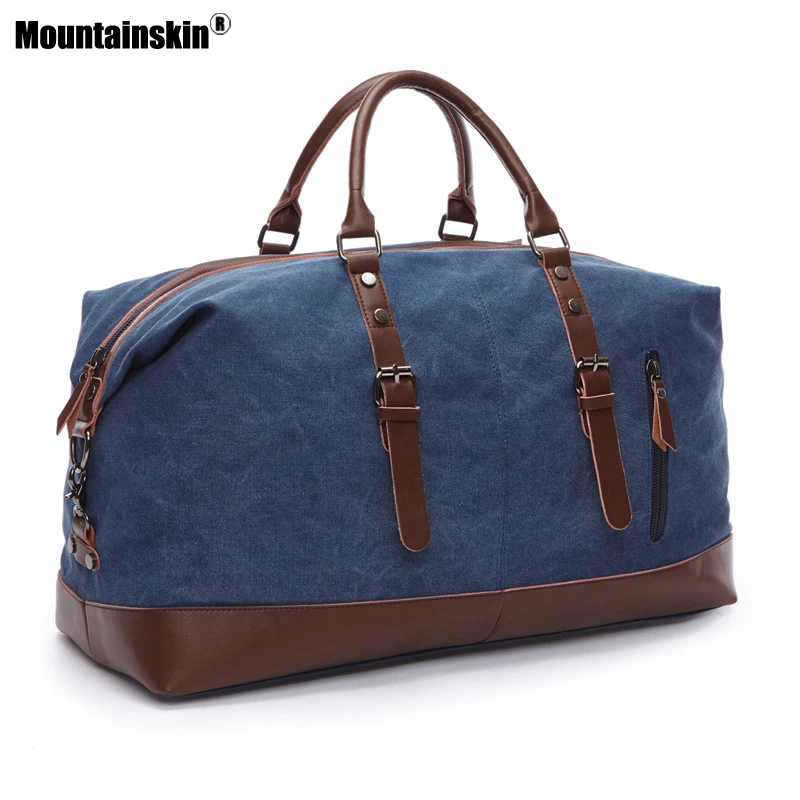 Холщовая дорожная сумка Mountainskin SQ009 для мужчин и женщин повседневная