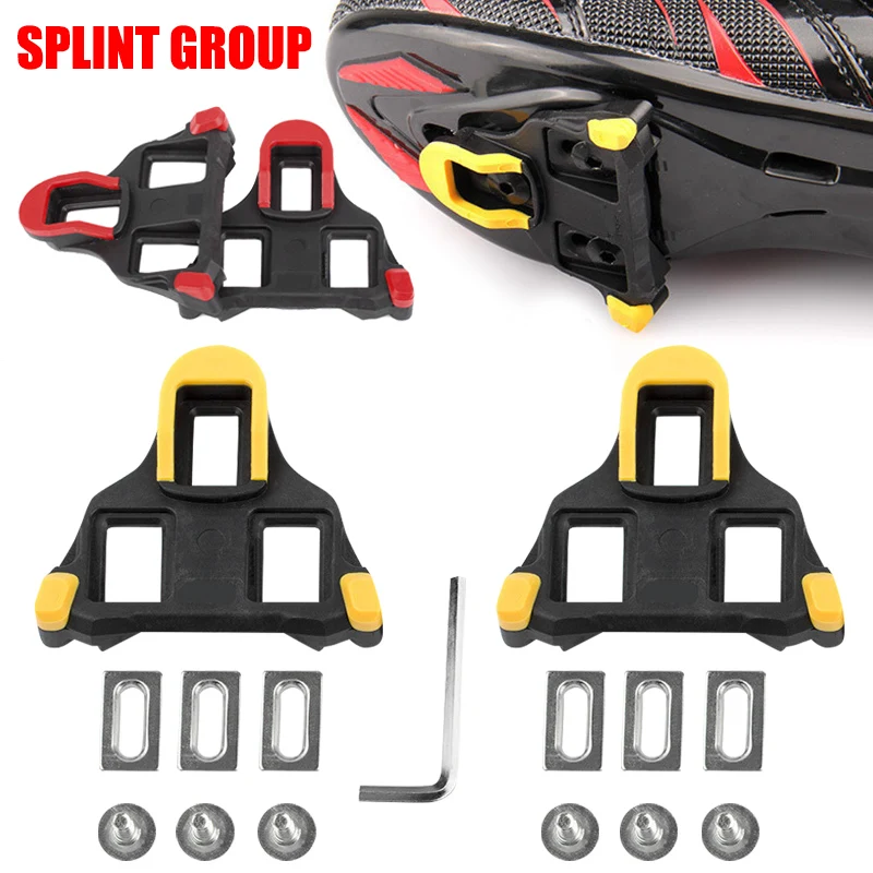 Cleat Set 0/4.5/9 Degree Float Road Bike Pedal Cleats Compatible for Shimano SPD-SL 1 Pair YS-BUY
Cleat Set 0/4.5/9 Degree Float Road Bike Pedal Cleats Compatible for Shimano SPD-SL 1 Pair YS-BUY