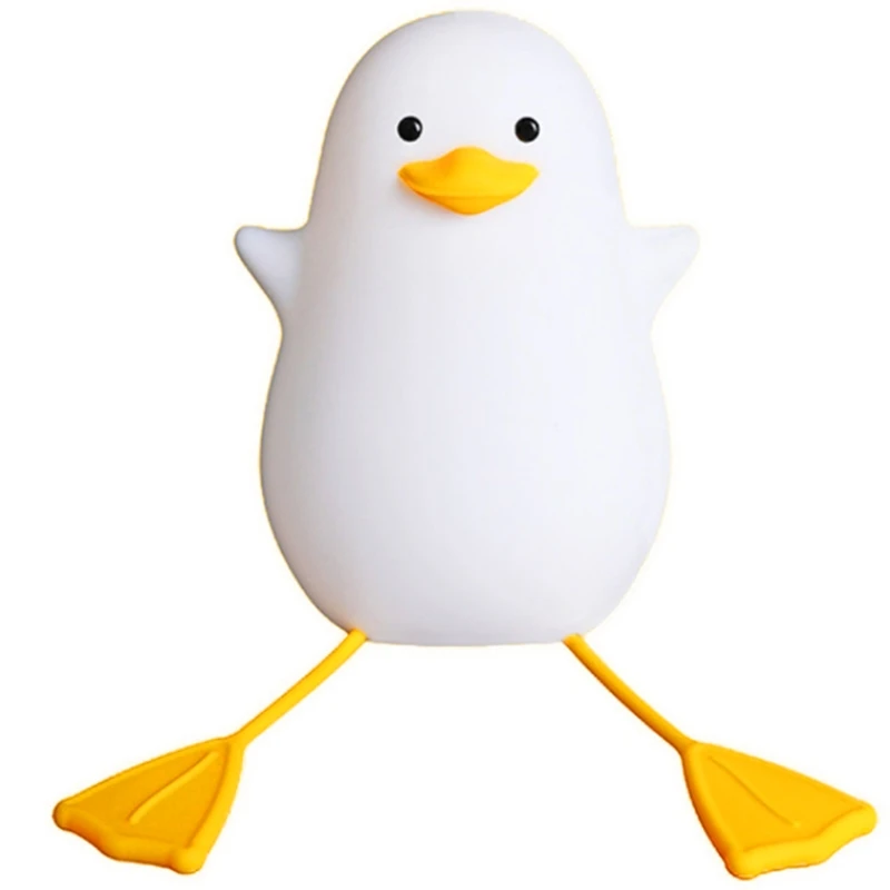 50LB Cute Cartoon Seagull Shape Night Light with Touch Control USB Rechargeable Desktop Baby Kids LED Silicone Lamp Home
50LB Cute Cartoon Seagull Shape Night Light with Touch Control USB Rechargeable Desktop Baby Kids LED Silicone Lamp Home