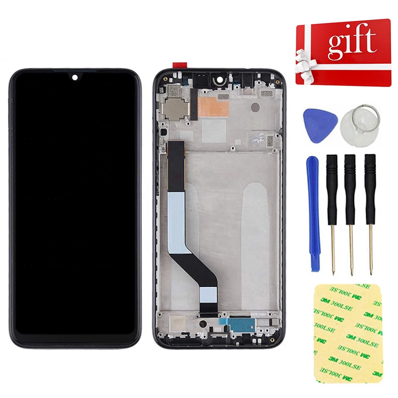 ЖК-дисплей 6,3 дюйма для Xiaomi Redmi Note 7, ЖК-панель, сенсорный экран, дигитайзер, датчик, стекло в сборе, рамка
ЖК-дисплей 6,3 дюйма для Xiaomi Redmi Note 7, ЖК-панель, сенсорный экран, дигитайзер, датчик, стекло в сборе, рамка