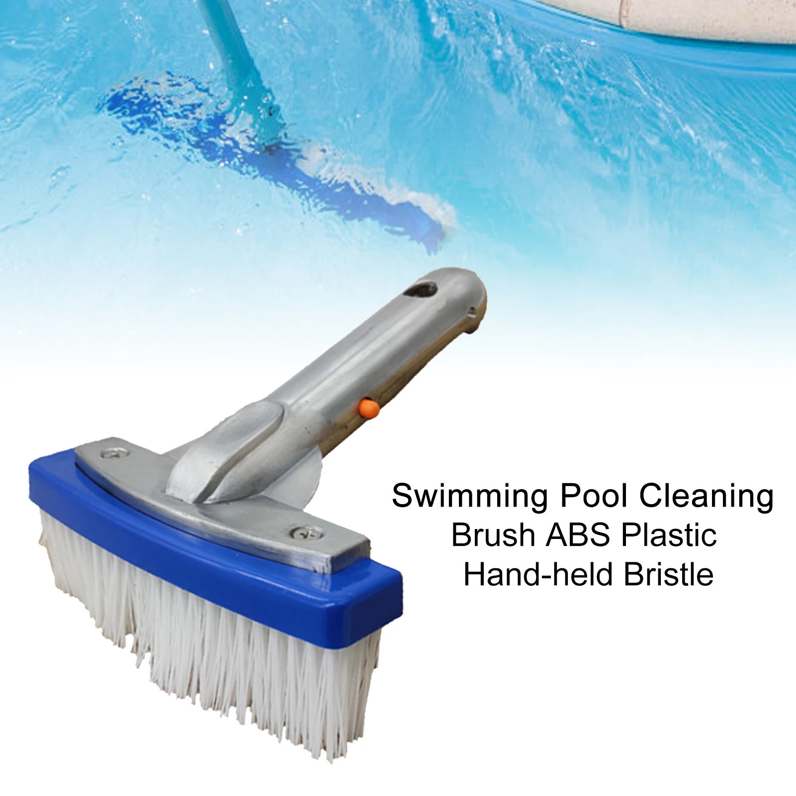 Swimming Pool Cleaning Brush ABS Plastic Hand-held Bristle Cleaner Brush Cleaning Tool Swimming Pool Accessories
Swimming Pool Cleaning Brush ABS Plastic Hand-held Bristle Cleaner Brush Cleaning Tool Swimming Pool Accessories