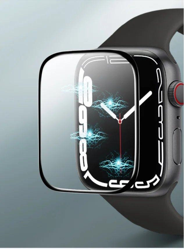 1/3pcs 3D Full Edge Protective Film Cover Protection For Apple Watch Series 7 41mm 45mm Smartwatch Screen Protector Accessories
1/3pcs 3D Full Edge Protective Film Cover Protection For Apple Watch Series 7 41mm 45mm Smartwatch Screen Protector Accessories