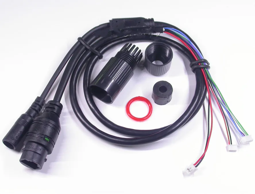 ESCAM LAN cable for CCTV IP camera board module (RJ45 / DC) standard type without 4/5/7/8 wires , 1x status LED
ESCAM LAN cable for CCTV IP camera board module (RJ45 / DC) standard type without 4/5/7/8 wires , 1x status LED