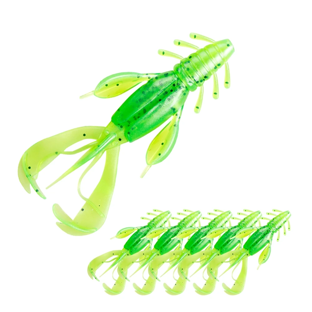 6pcs Fishing Lures Baits Shrimp Tail Kit Bionic Bait Silicone Pesca Worm Fishing Tackle Artificial Fishing Lures Wobblers
6pcs Fishing Lures Baits Shrimp Tail Kit Bionic Bait Silicone Pesca Worm Fishing Tackle Artificial Fishing Lures Wobblers