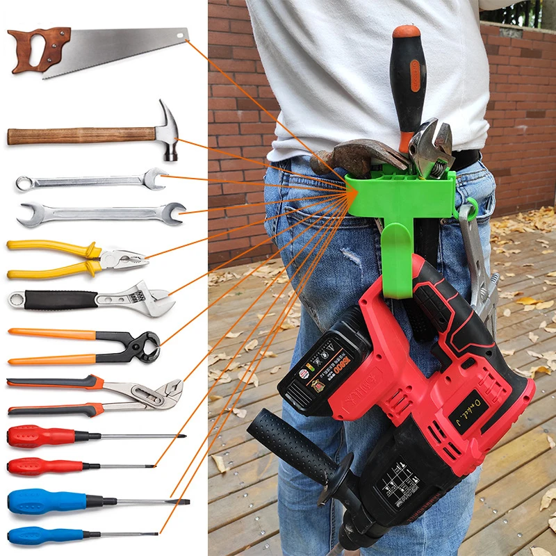 Hardware Tool Bags Electrician Tool Holder Belt Professional Eletric Drill Clip Tools Bag Waist Pocket Plastic Waist Tools Hook
Hardware Tool Bags Electrician Tool Holder Belt Professional Eletric Drill Clip Tools Bag Waist Pocket Plastic Waist Tools Hook