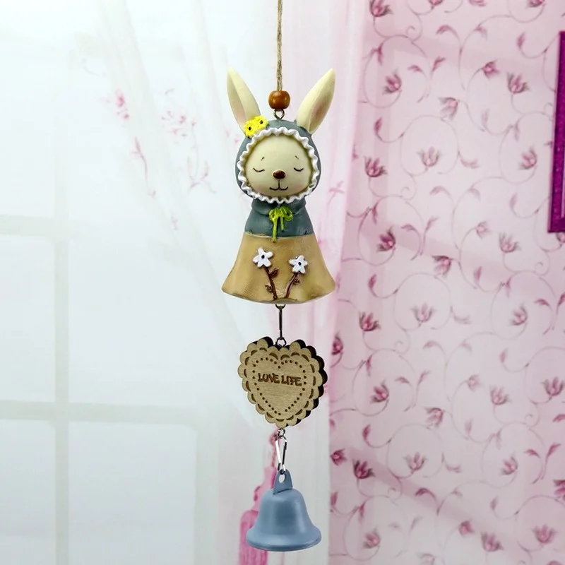 Cartoon rabbit resin crafts ornaments wind chimes couple students birthday Valentine's Day gifts
Cartoon rabbit resin crafts ornaments wind chimes couple students birthday Valentine's Day gifts