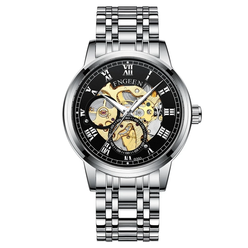 Fashion Casual Sport Watches for Men Top Brand Luxury Military Stainless Steel Wrist Watch Man Clock Waterproof Mechanical Watch
Fashion Casual Sport Watches for Men Top Brand Luxury Military Stainless Steel Wrist Watch Man Clock Waterproof Mechanical Watch