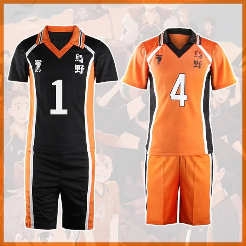 Haikyuu Cosplay Karasuno Costume High School Volleyball Club Hinata Shoyo Sportswear Jersey Uniform
Haikyuu Cosplay Karasuno Costume High School Volleyball Club Hinata Shoyo Sportswear Jersey Uniform