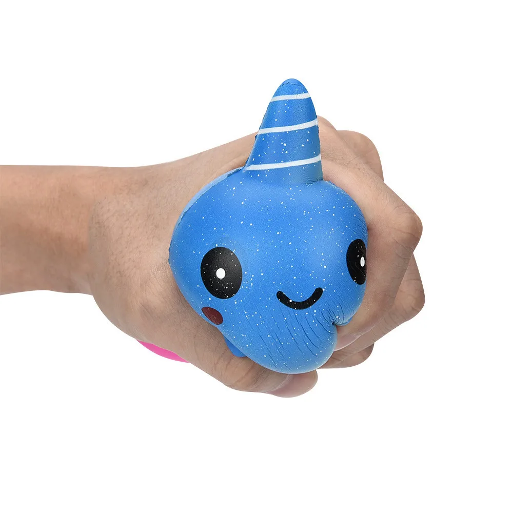 Exquisite Fun Big Whale Scented Squishy Charm Slow Rising 12cm Simulation Toy juguetes para nios
Exquisite Fun Big Whale Scented Squishy Charm Slow Rising 12cm Simulation Toy juguetes para nios