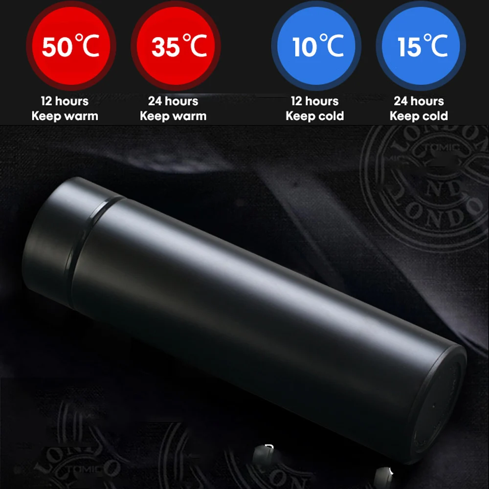 Thermos Bottle Temperature Display Smart Stainless Steel Vacuum Flasks Coffee Travel Mug Vacuum Tumbler Leak Proof Water Bottle
Thermos Bottle Temperature Display Smart Stainless Steel Vacuum Flasks Coffee Travel Mug Vacuum Tumbler Leak Proof Water Bottle