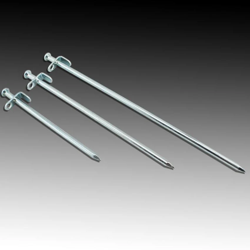5PCS/Lot 20cm Multiuse Heavy Duty Steel Tent Stakes Tarp Camping Stakes with Metal Stopper for Outdoor Camping Canopy
5PCS/Lot 20cm Multiuse Heavy Duty Steel Tent Stakes Tarp Camping Stakes with Metal Stopper for Outdoor Camping Canopy