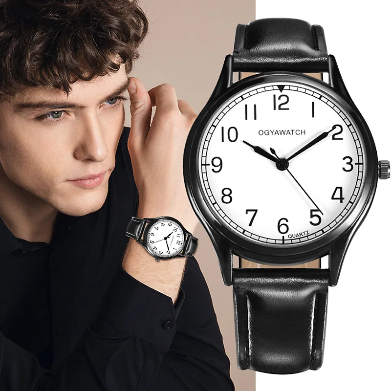 Mens Watches Fashion Watches Luxury Simple Style Men Watch Men's Male Clock Casual Leather Belt Wristwatches reloj hombre 2021
Mens Watches Fashion Watches Luxury Simple Style Men Watch Men's Male Clock Casual Leather Belt Wristwatches reloj hombre 2021