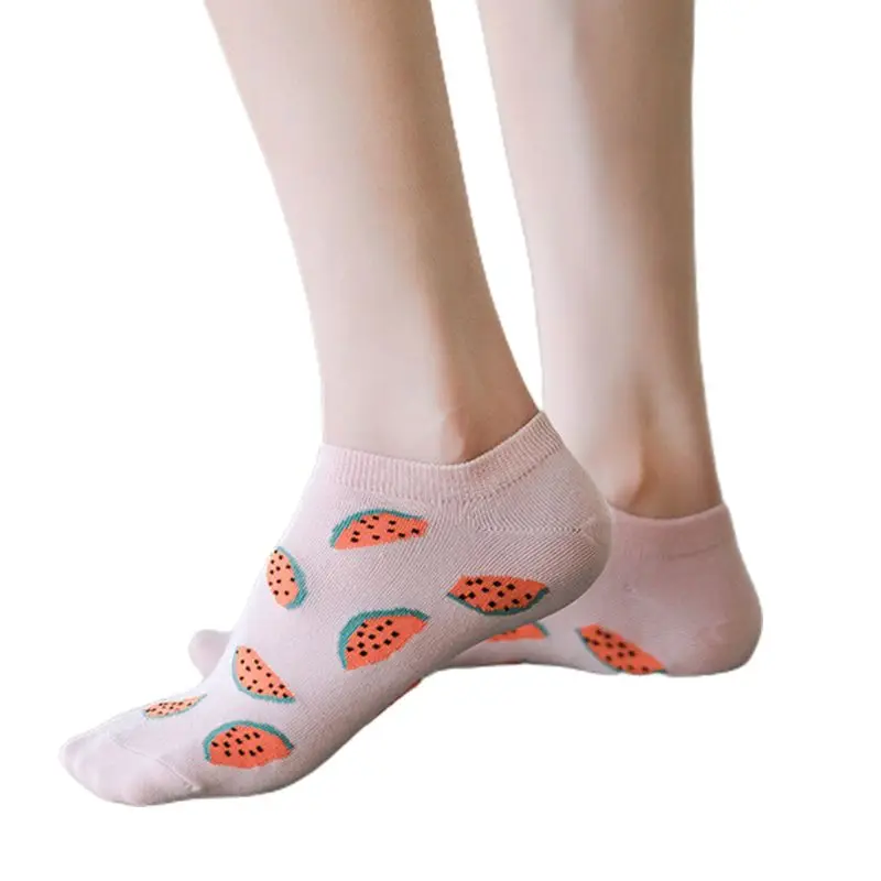 Японские Женские носки-башмачки с низким вырезом для девочек, милые цветные носки с принтом клубники, персика, авокадо, с фруктовым принтом, ... 
Японские Женские носки-башмачки с низким вырезом для девочек, милые цветные носки с принтом клубники, персика, авокадо, с фруктовым принтом, ...