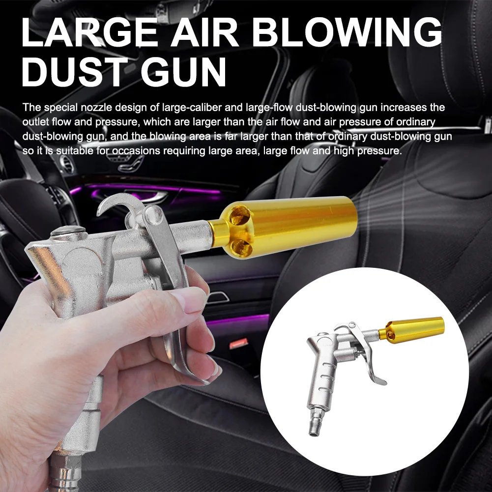 Blow Gun High Pressure Zinc Alloy Air Gun Aluminum Air Jet Nozzle High Flow Dust Collector Air Compressor Dust Removal Spray Gun
Blow Gun High Pressure Zinc Alloy Air Gun Aluminum Air Jet Nozzle High Flow Dust Collector Air Compressor Dust Removal Spray Gun