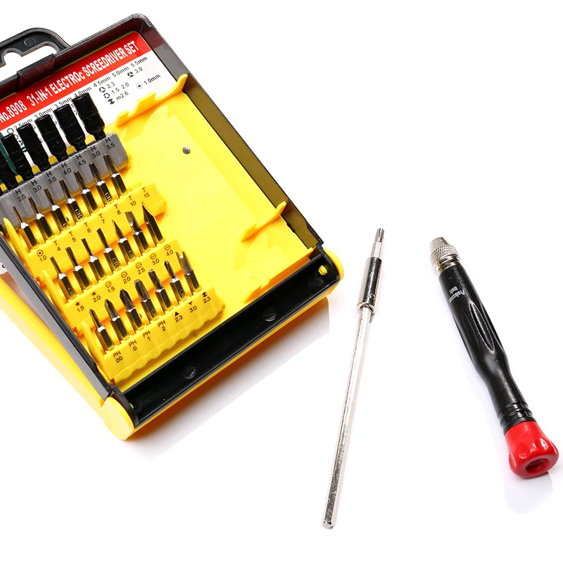 31-in-1 Screwdrivers Bits Multifunctional Screwdrivers Hardware Repair Tools Combination Set Herramientas De Mano Screwdriver
31-in-1 Screwdrivers Bits Multifunctional Screwdrivers Hardware Repair Tools Combination Set Herramientas De Mano Screwdriver