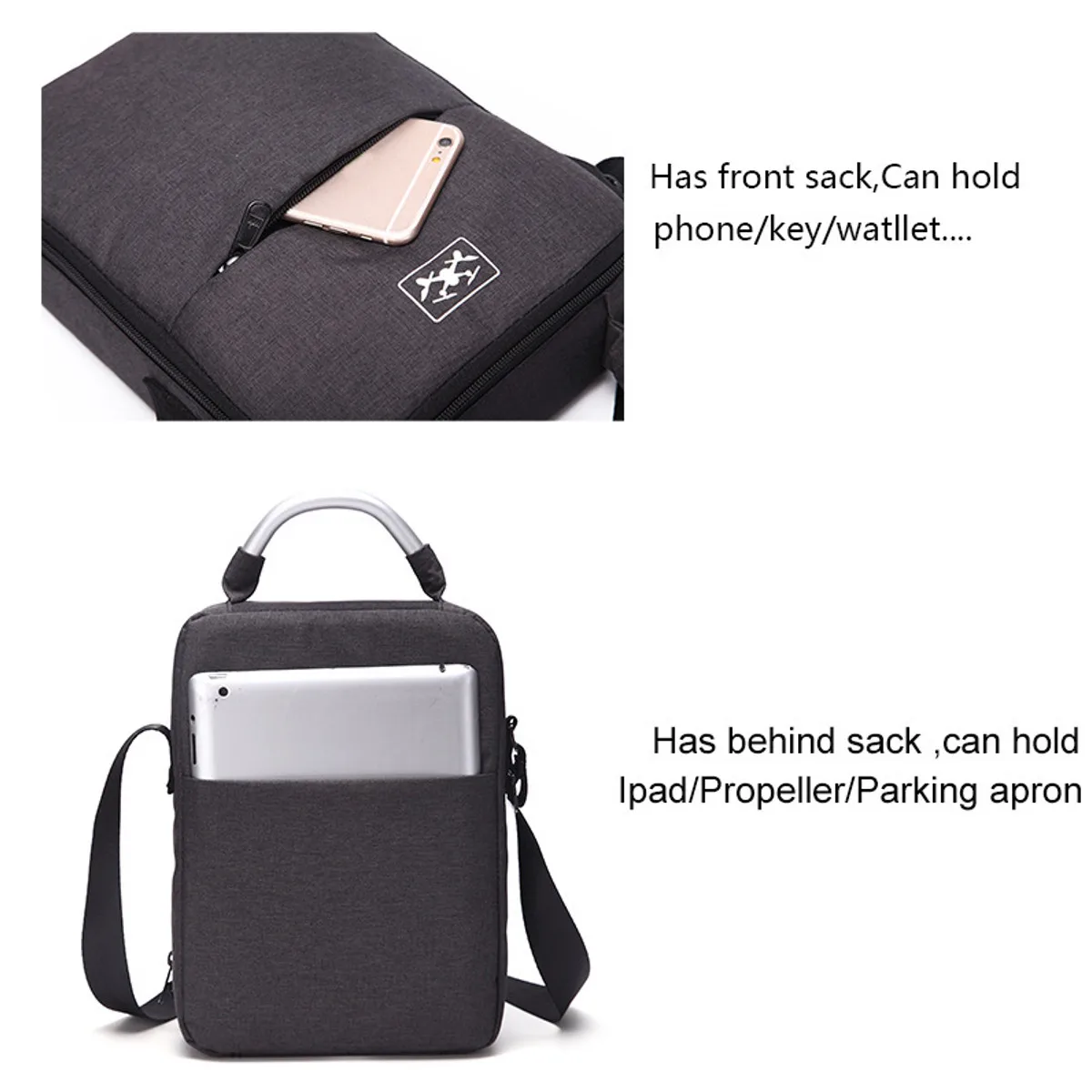 Portable Shoulder Bag Waterproof Carring Travel Case Storage Bag For DJI Mavic Air 2 Drone Parts Accessories 
Portable Shoulder Bag Waterproof Carring Travel Case Storage Bag For DJI Mavic Air 2 Drone Parts Accessories