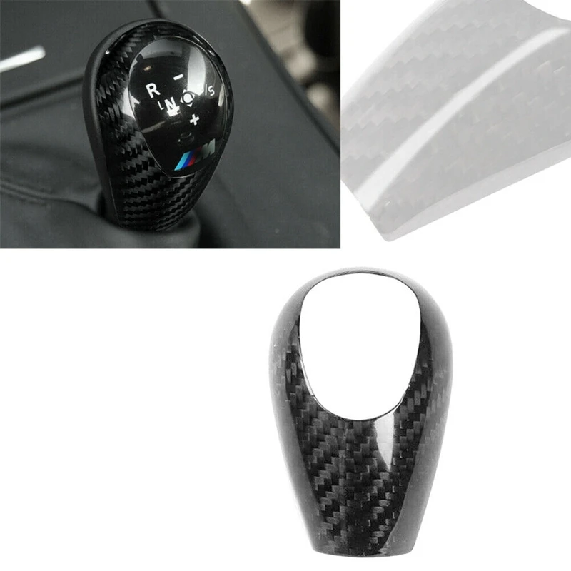 Auto Carbon Fiber Gear Shift Knob Cover Trim for BMW-M Series M3 M5 M6 Car Interior Accessories Black
Auto Carbon Fiber Gear Shift Knob Cover Trim for BMW-M Series M3 M5 M6 Car Interior Accessories Black