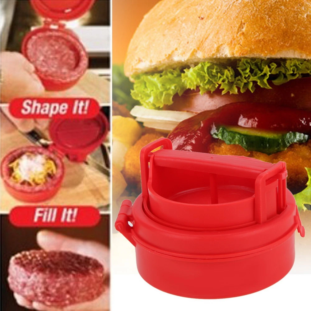 Kitchen Tools Stuffed Burger Press Hamburger Grill BBQ Patty Maker Plastic Cooking Accessories DIY Meat Poultry Tools
Kitchen Tools Stuffed Burger Press Hamburger Grill BBQ Patty Maker Plastic Cooking Accessories DIY Meat Poultry Tools