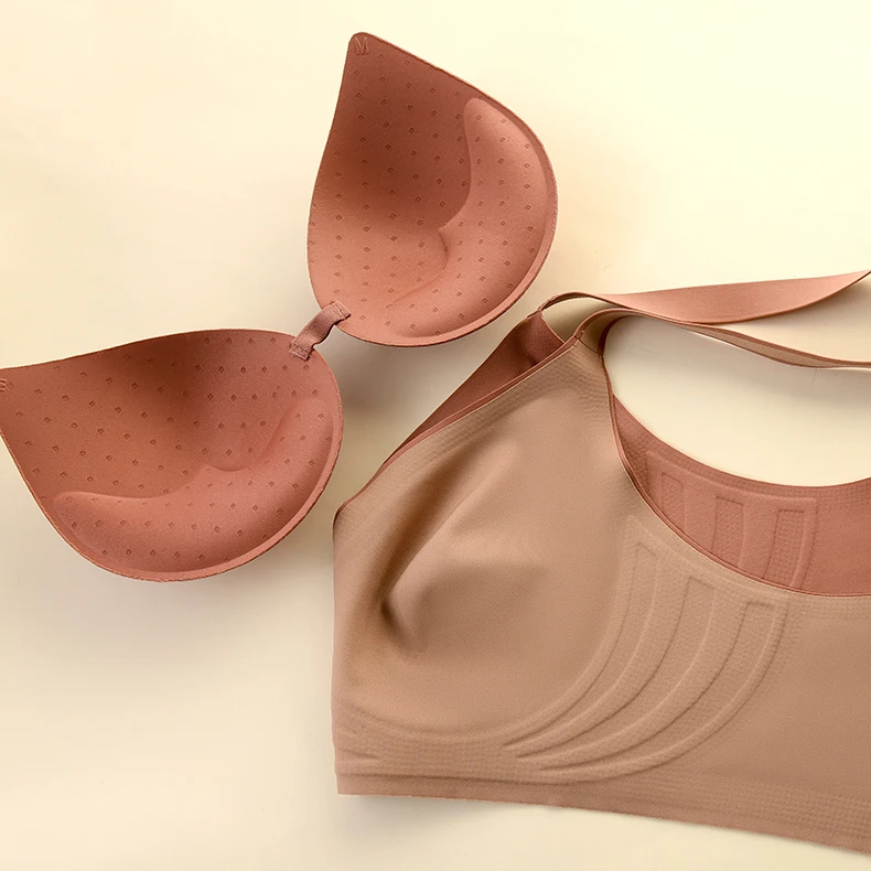 Non-marking and no steel ring gathers breasts to prevent sagging, adjustable yoga sports latex bra
Non-marking and no steel ring gathers breasts to prevent sagging, adjustable yoga sports latex bra